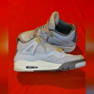 Air Jordan 4 Retro SE Mens Craft Photon Dust Basketball Shoes 9